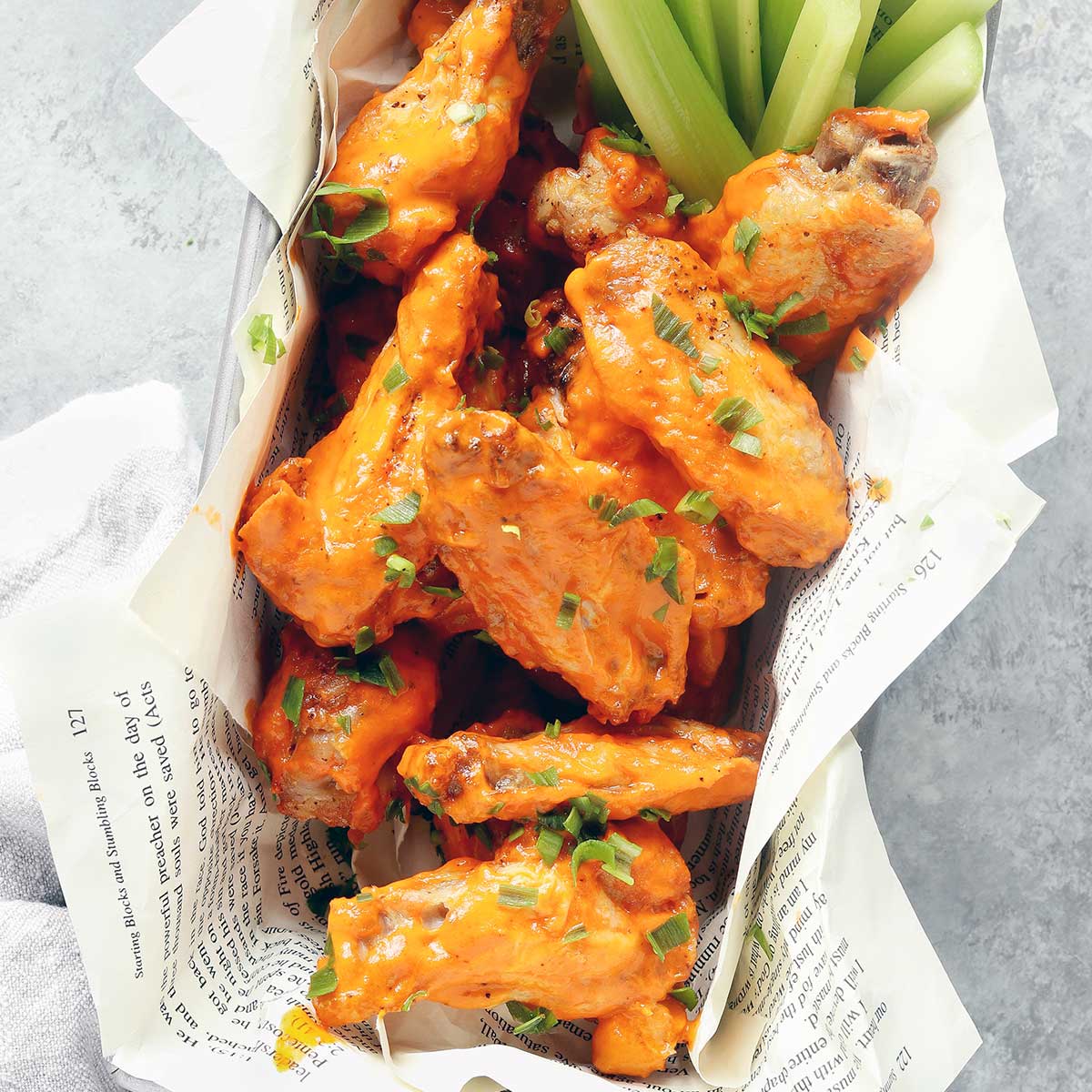 Alitas de Pollo Extra Crujientes en Freidora de Aire