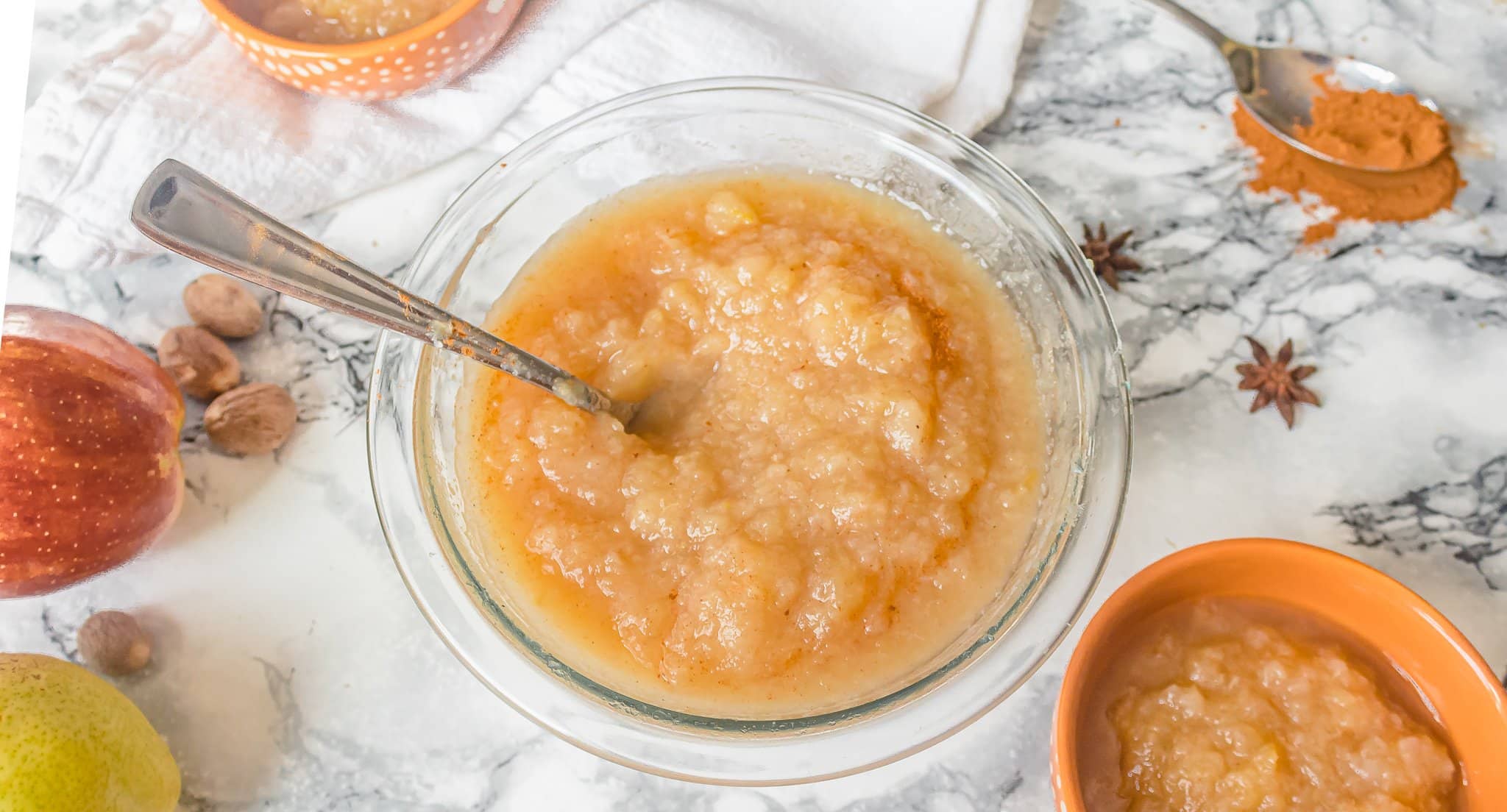 La mejor compota de peras y manzanas en Instant Pot