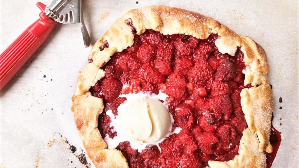 Galletas de Frambuesa: rapido y facil