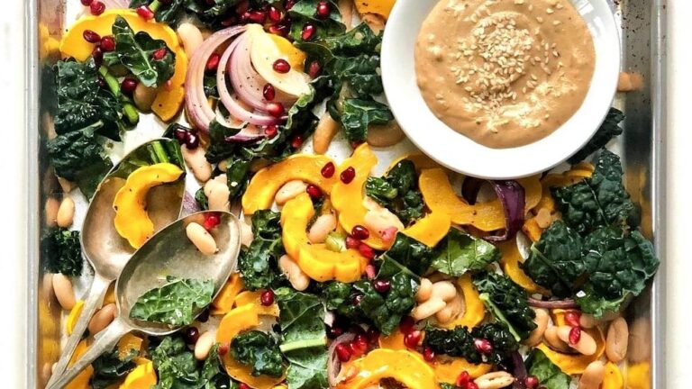 Ensalada Templada de Calabaza Delicata