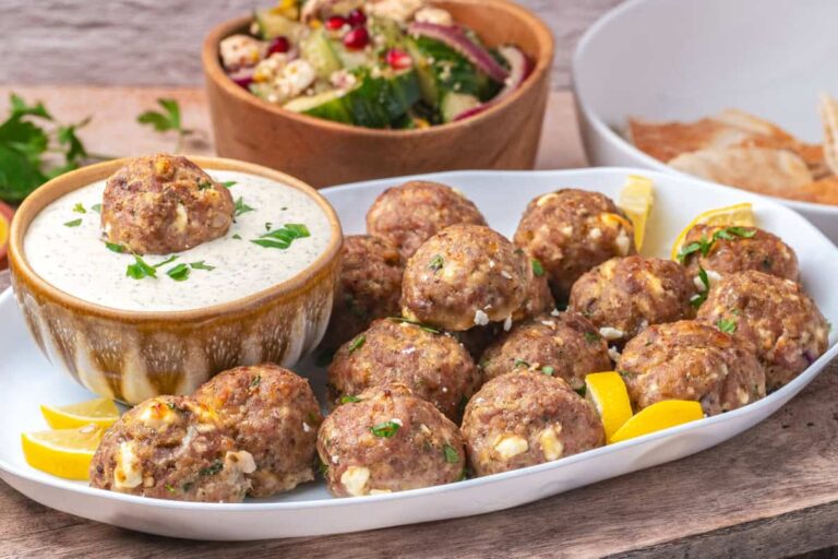 Albóndigas de pavo con feta