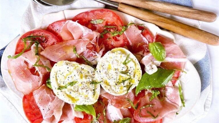 Burrata y Prosciutto