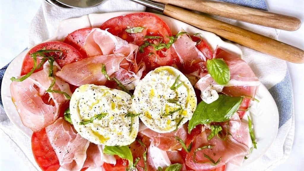 Burrata y Prosciutto