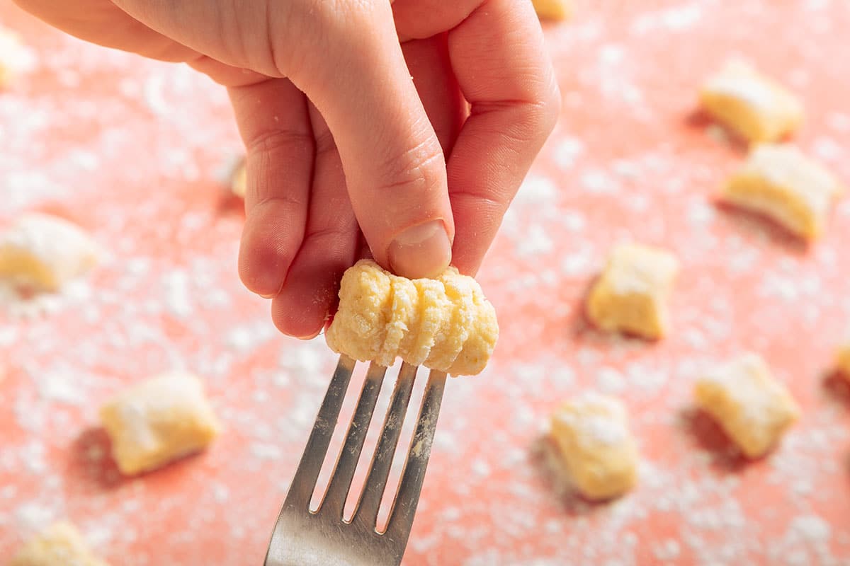 Gnocchi de coliflor esponjosos