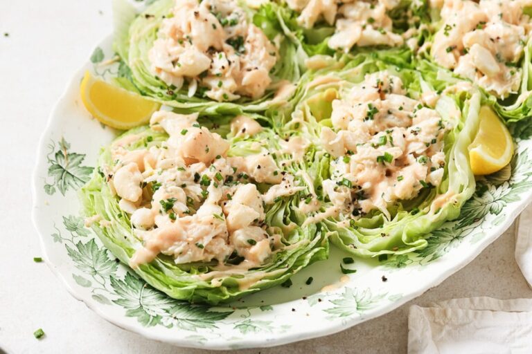 Cangrejo como ensalada: Receta Fácil