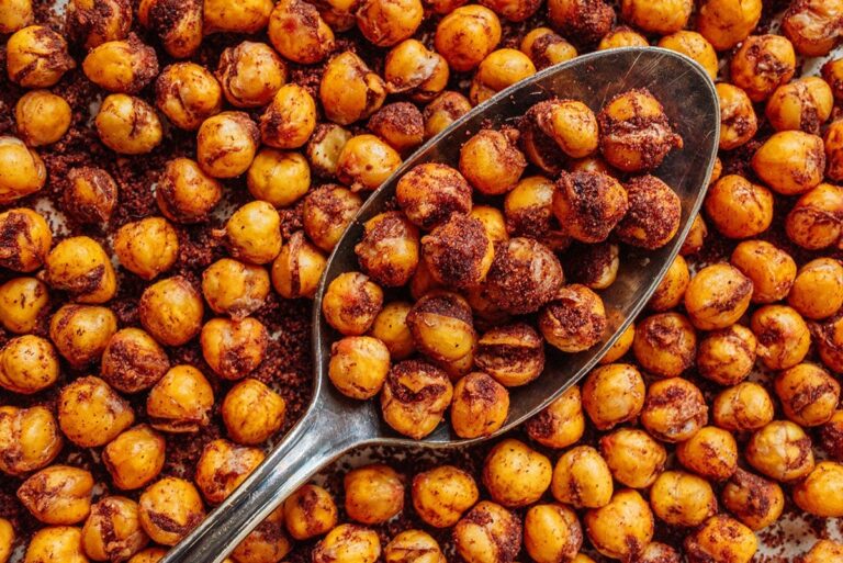 Garbanzos Asados Crujientes con Azúcar y Canela