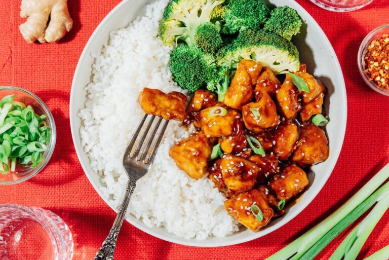 Tofu al Estilo General Tso