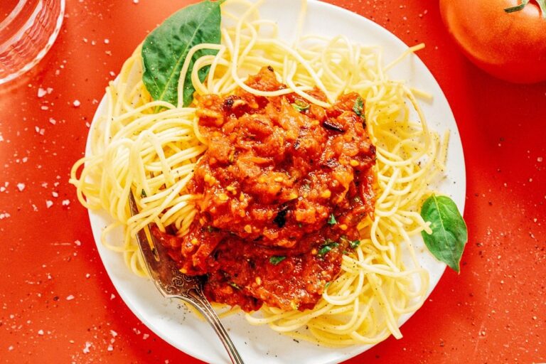 Salsa de Tomate Asada al Horno