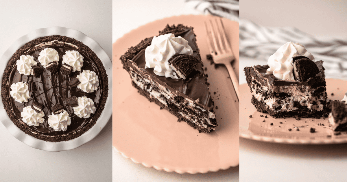 Pastel de Oreo sin Cocinar