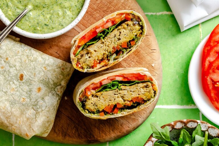 Garbanzos con Pesto en Bandeja de Horno