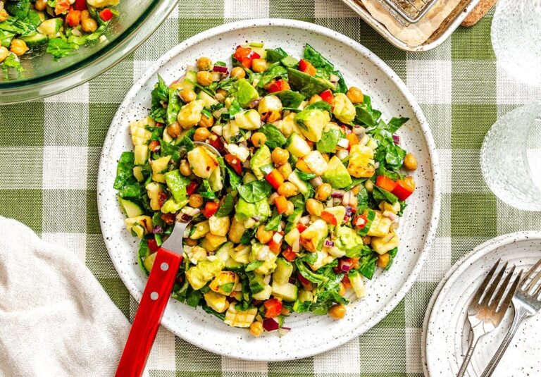 Ensalada de Halloumi con Miel Picante