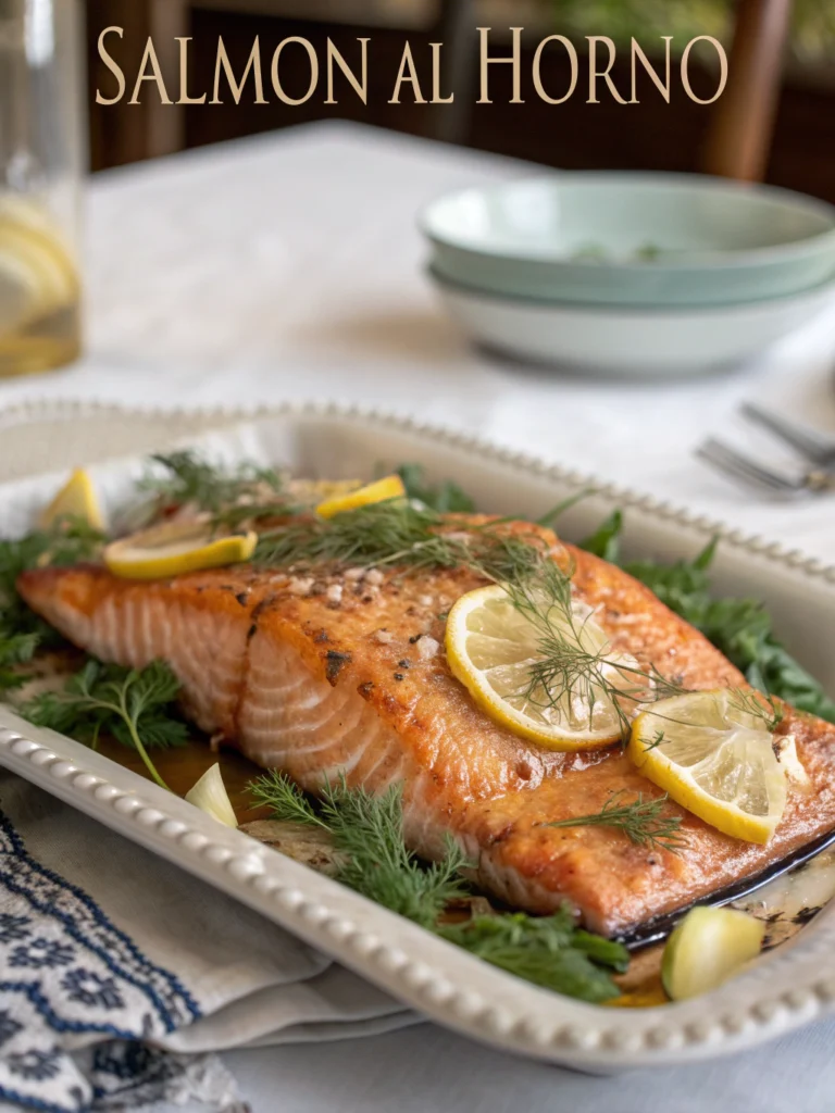 Salmón al Horno: Elegancia y Sabor en Cada Bocado