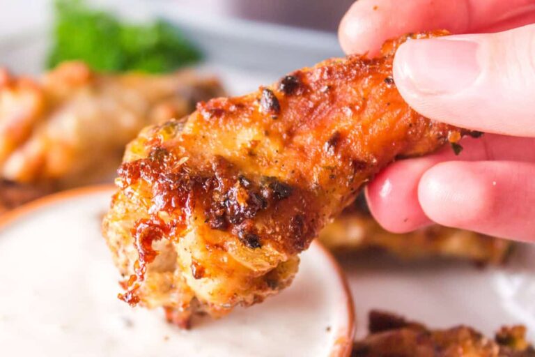 Alitas Ranch en Freidora de Aire – Love Bakes Good Cakes