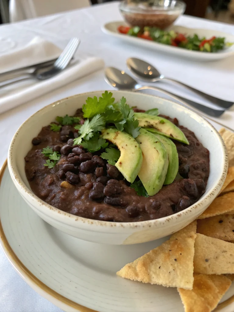 Dip de Frijoles Negros